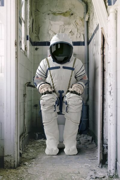 banheiro dos astronautas