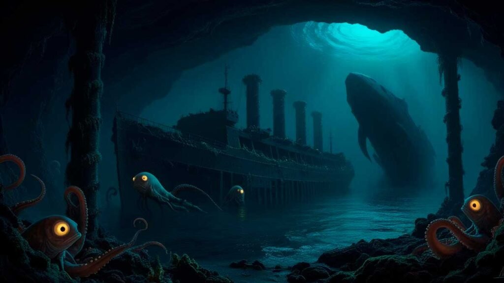 bioluminescência marinha
