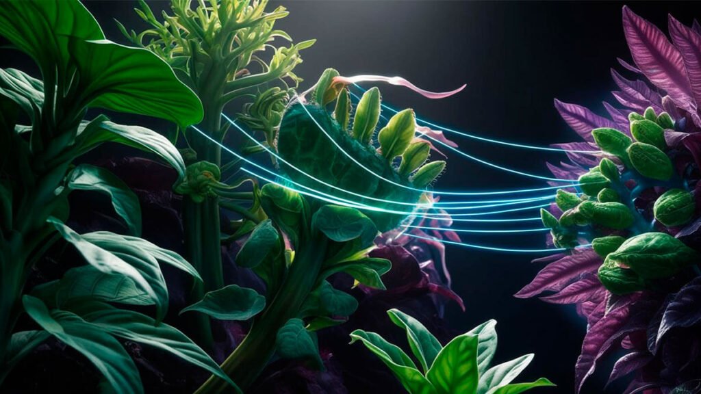 sinais químicos das plantas