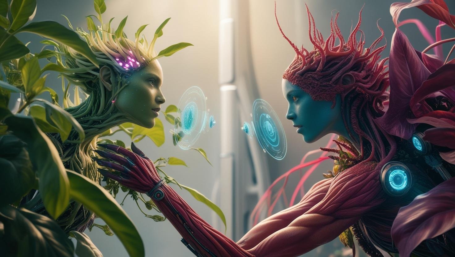 comunicação das plantas